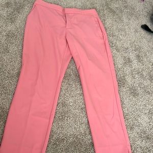 Zara basic work pants pink color size6